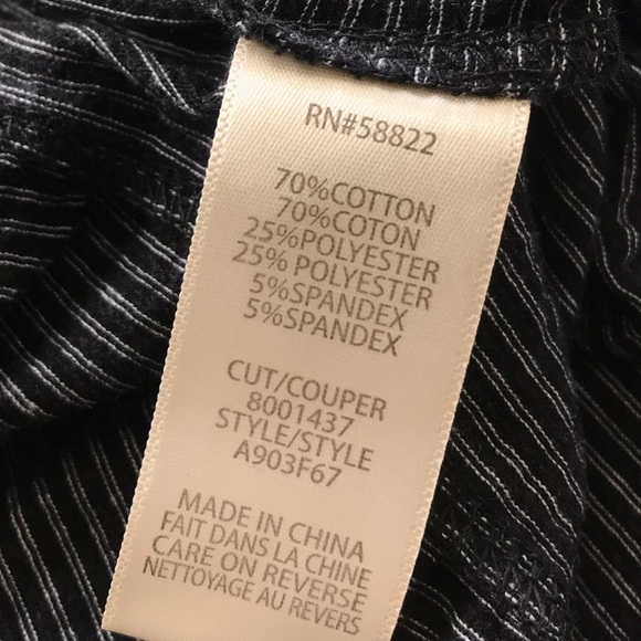 Max Studio Black White Stripe Sleeveless Ruffle Trim Dress Approx XS - Picture 7 of 8